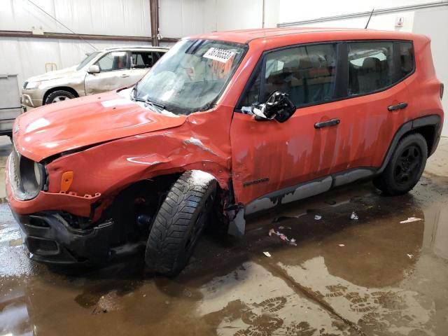 ZACCJBAT9FPC46997 - 2015 JEEP RENEGADE SPORT ORANGE photo 1