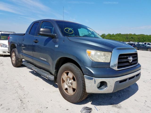 5TBRT54127S456595 - 2007 TOYOTA TUNDRA DOUBLE CAB SR5  photo 1