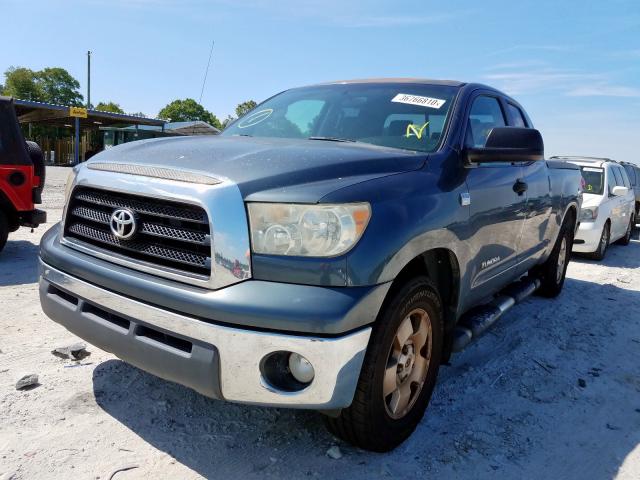 5TBRT54127S456595 - 2007 TOYOTA TUNDRA DOUBLE CAB SR5  photo 2