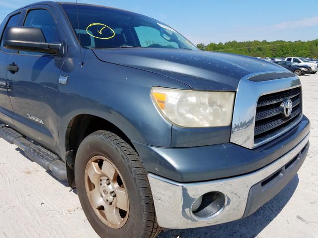 5TBRT54127S456595 - 2007 TOYOTA TUNDRA DOUBLE CAB SR5  photo 9