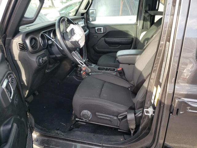 1C4HJXDG7KW639508 - 2019 JEEP WRANGLER U SPORT ნაცრისფერი ფოტო 7