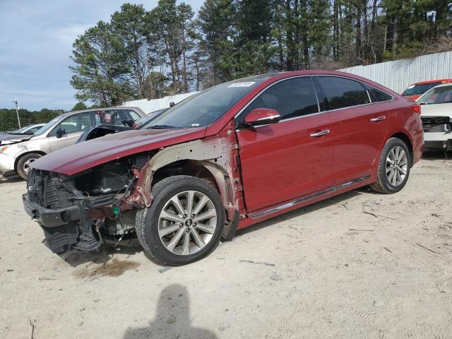 5NPE34AF0GH282855 - 2016 HYUNDAI SONATA SPORT MAROON photo 1