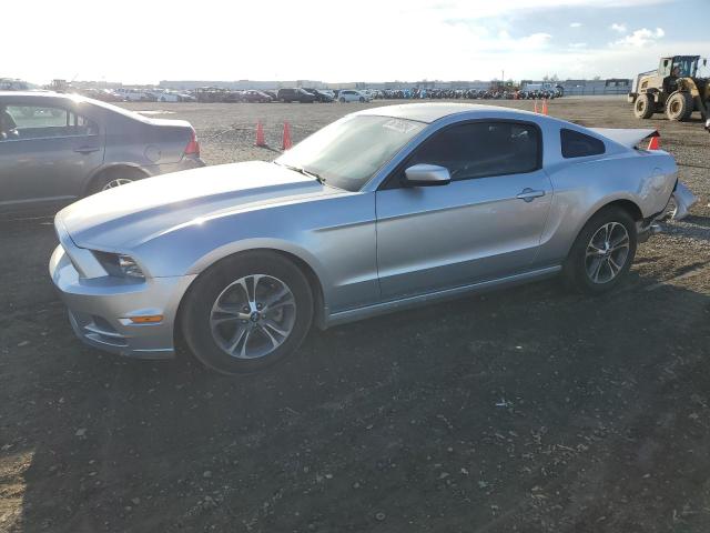 1ZVBP8AMXE5304593 - 2014 FORD MUSTANG SILVER photo 1