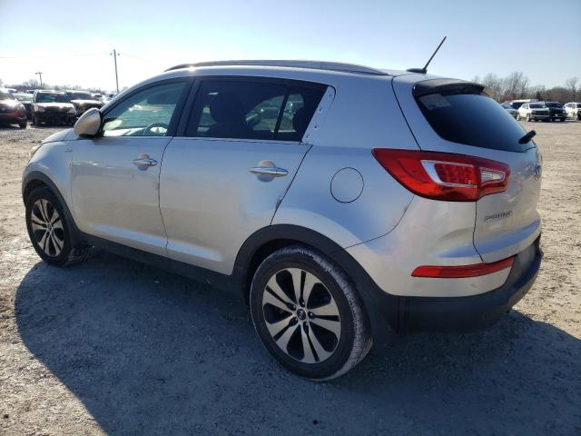 KNDPCCA23C7203516 - 2012 KIA SPORTAGE EX SILVER photo 2