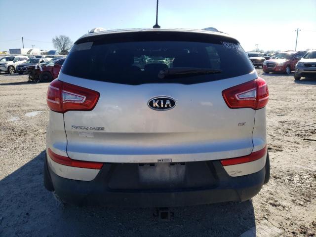 KNDPCCA23C7203516 - 2012 KIA SPORTAGE EX SILVER photo 6