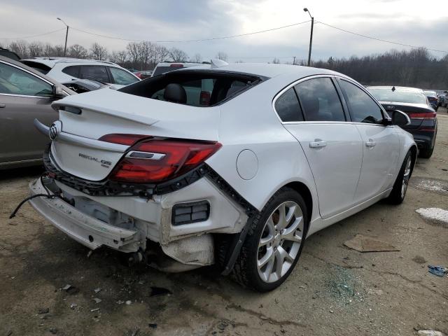 2G4GU5GX0H9148391 - 2017 BUICK REGAL GS WHITE photo 3