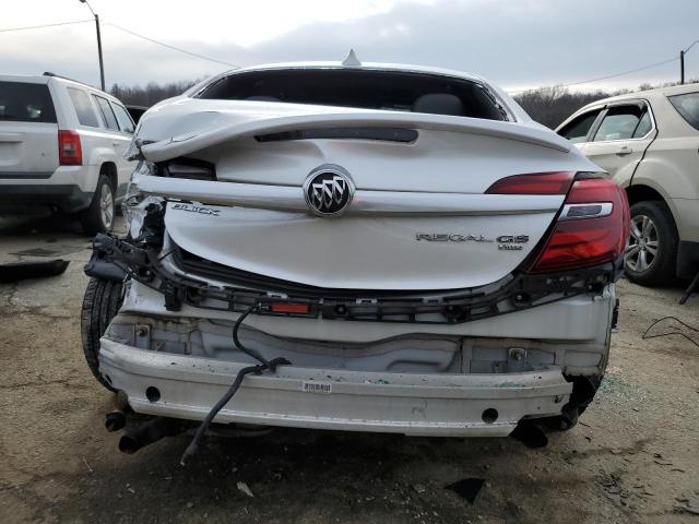 2G4GU5GX0H9148391 - 2017 BUICK REGAL GS თეთრი ფოტო 6