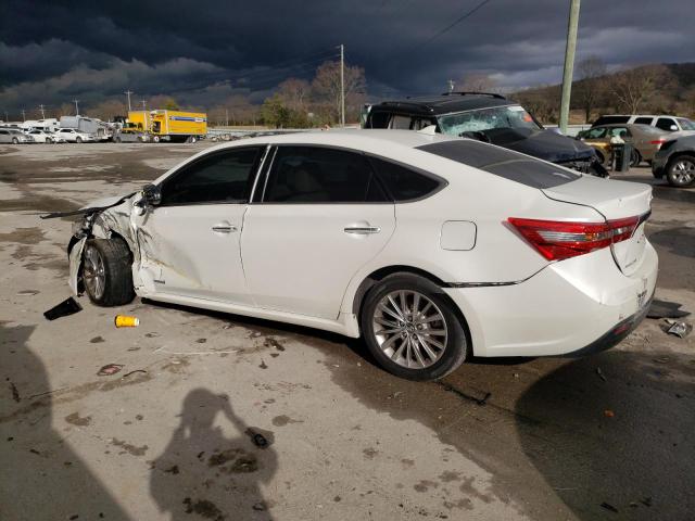 4T1BD1EB5GU055734 - 2016 TOYOTA AVALON HYBRID WHITE photo 2