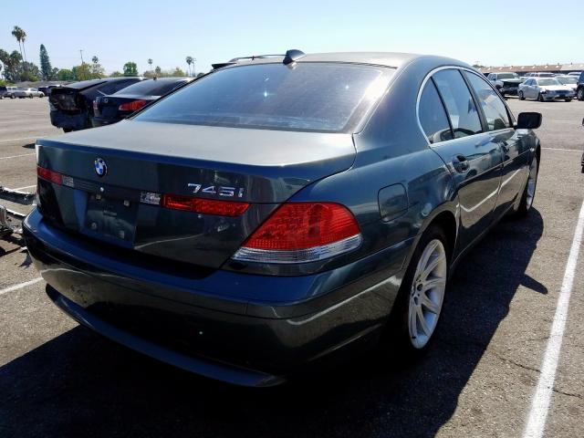 WBAGL63464DP70710 - 2004 BMW 745 I  photo 4