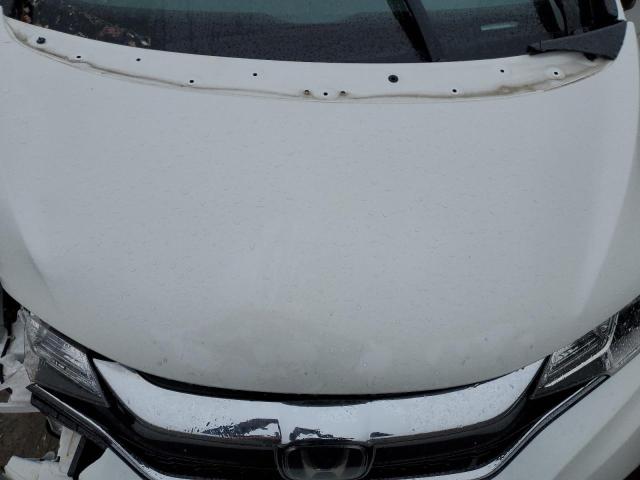 3HGGK5H98LM730606 - 2020 HONDA FIT EXL WHITE photo 12