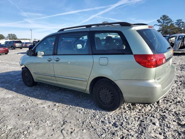 5TDZK23C49S284665 - 2009 TOYOTA SIENNA CE GREEN photo 2