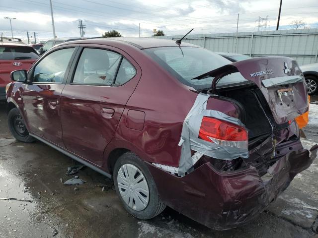 ML32F3FJXKHF16739 - 2019 MITSUBISHI MIRAGE G4 ES Tünd qırmızı foto 2