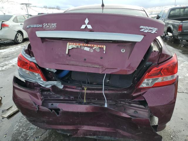 ML32F3FJXKHF16739 - 2019 MITSUBISHI MIRAGE G4 ES Tünd qırmızı foto 6