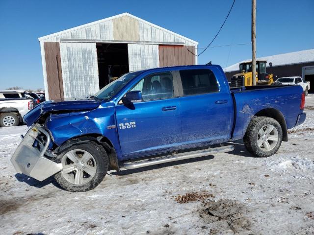 1C6RR7MT4GS151603 - 2016 RAM 1500 SPORT BLUE photo 1