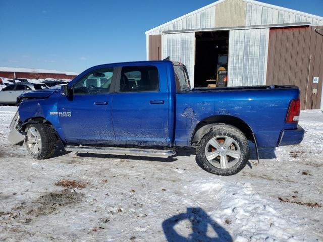 1C6RR7MT4GS151603 - 2016 RAM 1500 SPORT BLUE photo 2