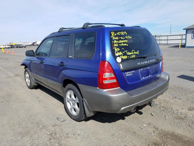 JF1SG65653H758836 - 2003 SUBARU FORESTER 2.5XS  ფოტო 3