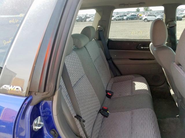 JF1SG65653H758836 - 2003 SUBARU FORESTER 2.5XS  ფოტო 6