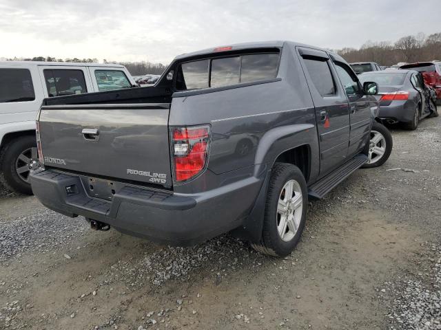 5FPYK1F59DB016136 - 2013 HONDA RIDGELINE RTL CHARCOAL photo 3