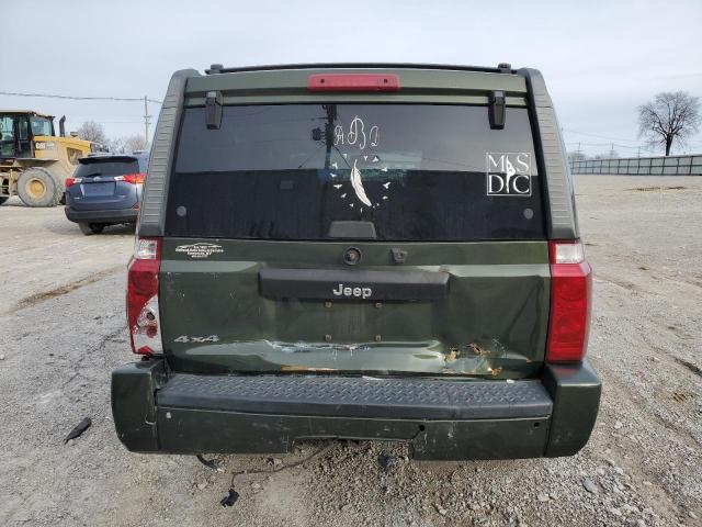 1J8HG48K07C584798 - 2007 JEEP COMMANDER GREEN photo 6