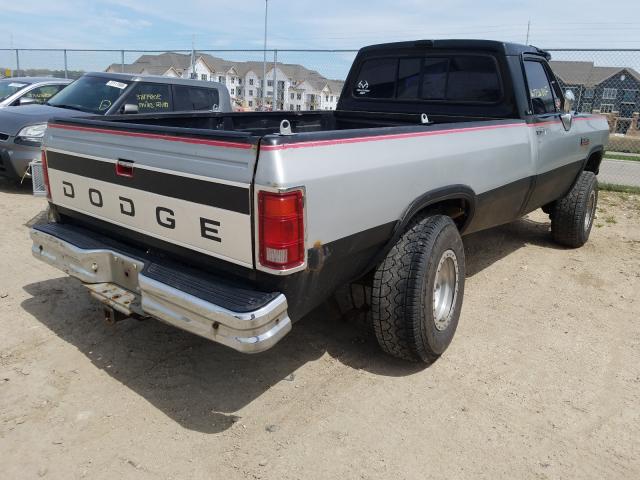 1B7KM2685MS285357 - 1991 DODGE W-SERIES W200  photo 4