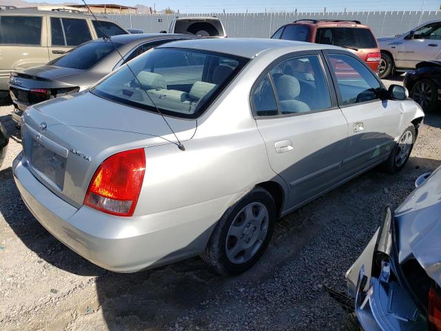 KMHDN45D03U679234 - 2003 HYUNDAI ELANTRA GLS SILVER photo 3