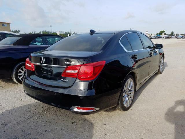 JH4KC1F99EC007626 - 2014 ACURA RLX ADVANCE  photo 4