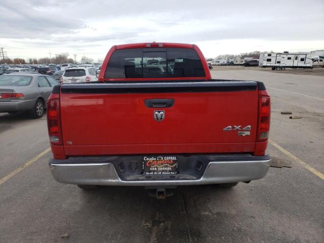 1D7HU18266S512626 - 2006 DODGE RAM 1500 ST RED photo 6