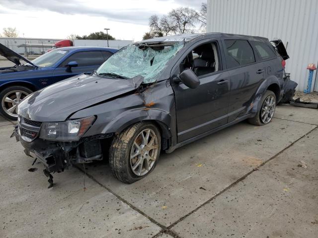 3C4PDDEG7ET218530 - 2014 DODGE JOURNEY R/T GRAY photo 1