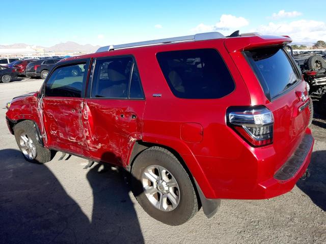 JTEZU5JR0E5077978 - 2014 TOYOTA 4RUNNER SR5 RED photo 2