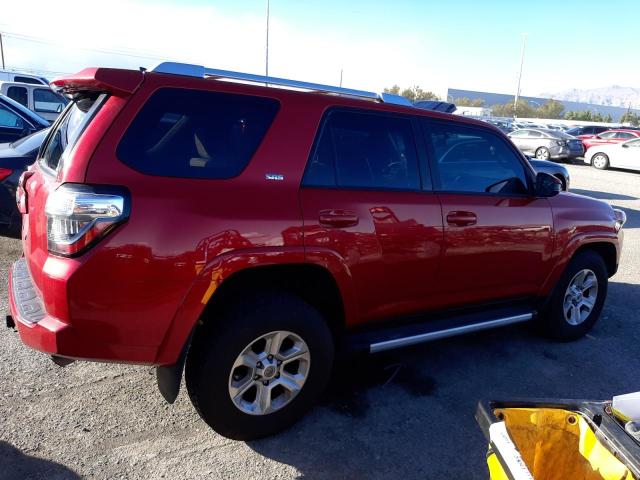 JTEZU5JR0E5077978 - 2014 TOYOTA 4RUNNER SR5 RED photo 3