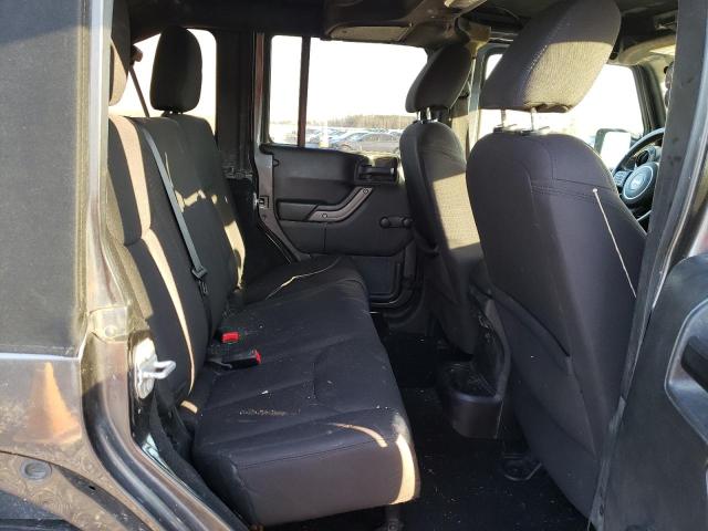 1C4BJWDG6GL349205 - 2016 JEEP WRANGLER U SPORT Schwarz Foto 10