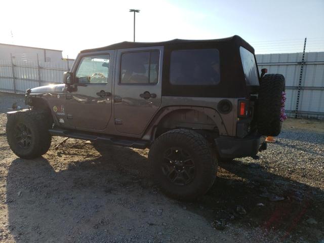 1C4BJWDG6GL349205 - 2016 JEEP WRANGLER U SPORT Schwarz Foto 2