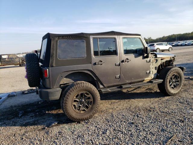 1C4BJWDG6GL349205 - 2016 JEEP WRANGLER U SPORT Schwarz Foto 3