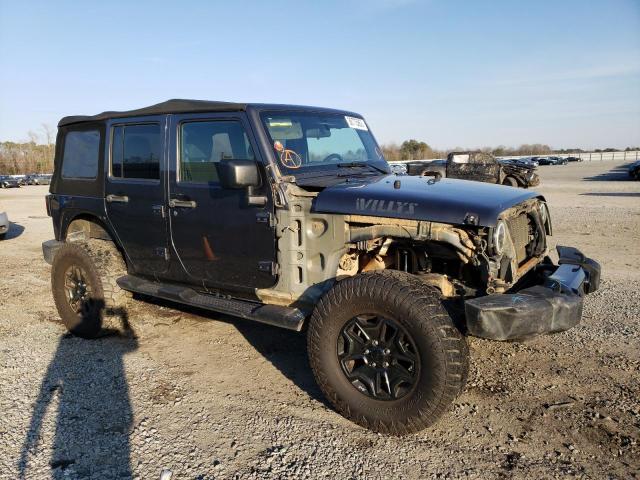 1C4BJWDG6GL349205 - 2016 JEEP WRANGLER U SPORT Schwarz Foto 4