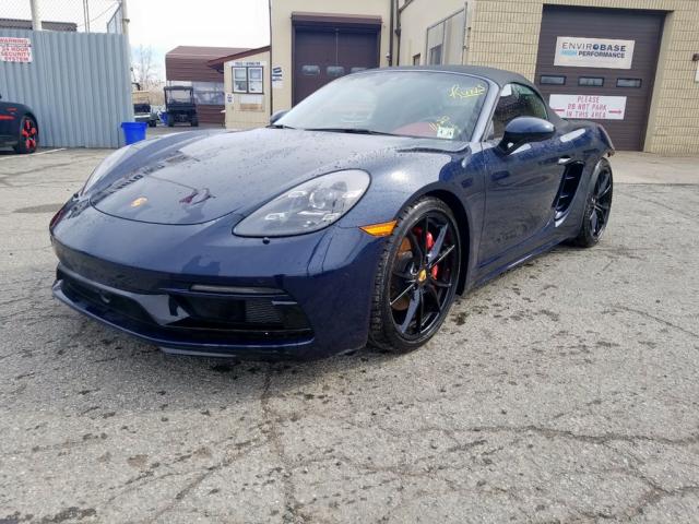 WP0CB2A8XKS228697 - 2019 PORSCHE BOXSTER S  photo 2