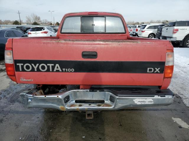 JT4VD12E0S0009650 - 1995 TOYOTA T100 XTRACAB RED photo 6