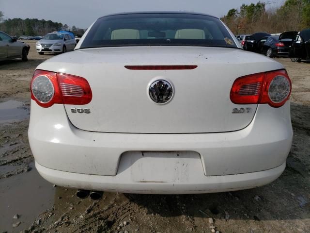 WVWFA7AH2AV025314 - 2010 VOLKSWAGEN EOS LUX 白色 照片 6