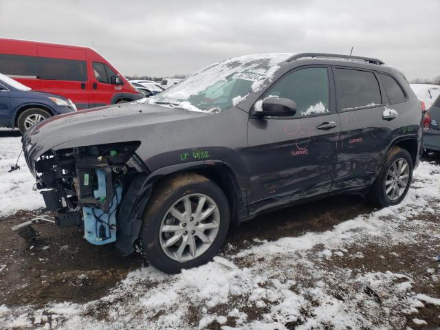 1C4PJMCX3JD598283 - 2018 JEEP CHEROKEE LATITUDE GRAY photo 1