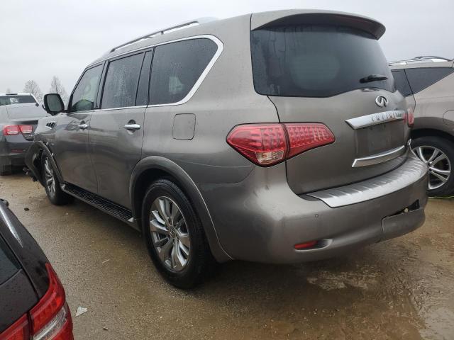 JN8AZ2NF2F9574191 - 2015 INFINITI QX80 GOLD photo 2