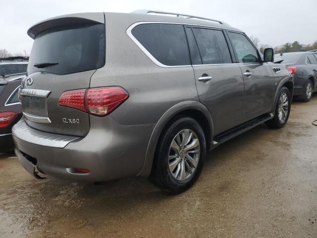 JN8AZ2NF2F9574191 - 2015 INFINITI QX80 GOLD photo 3