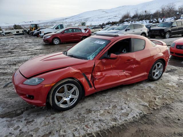 JM1FE173550149903 - 2005 MAZDA RX8 RED photo 1