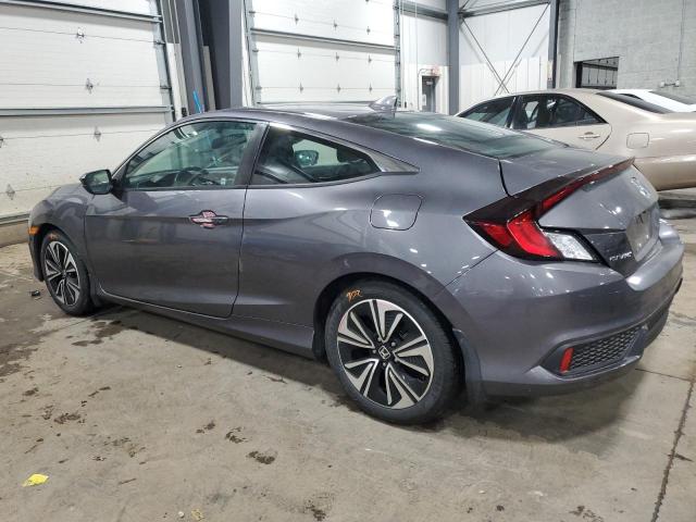 2HGFC3B77GH362234 - 2016 HONDA CIVIC EXL GRAY photo 2