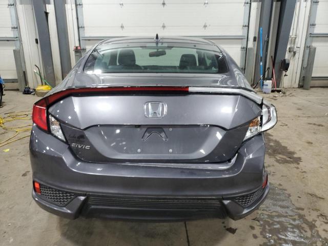 2HGFC3B77GH362234 - 2016 HONDA CIVIC EXL GRAY photo 6