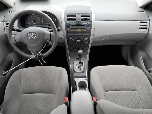 2T1BU40E29C187826 - 2009 TOYOTA COROLLA BASE GRAY photo 8