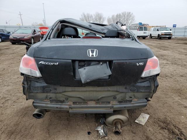 1HGCP36819A049031 - 2009 HONDA ACCORD EXL BLACK photo 6