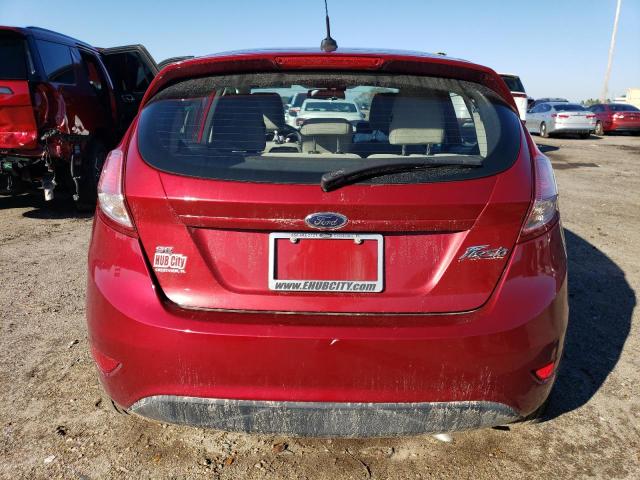 3FADP4EJ0HM157144 - 2017 FORD FIESTA SE RED photo 6