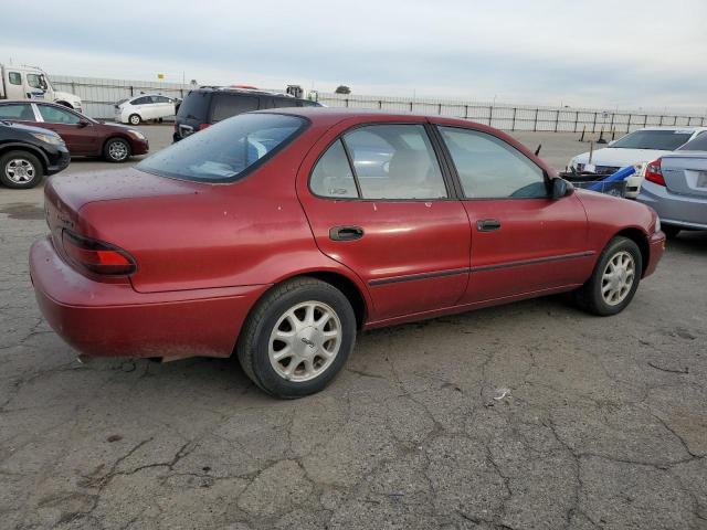 1Y1SK5282SZ017119 - 1995 GEO PRIZM LSI RED photo 3