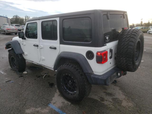 1C4HJXDG3JW180492 - 2018 JEEP WRANGLER U SPORT Білий фото 2