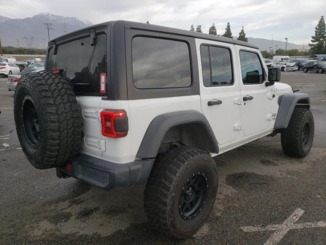 1C4HJXDG3JW180492 - 2018 JEEP WRANGLER U SPORT Білий фото 3