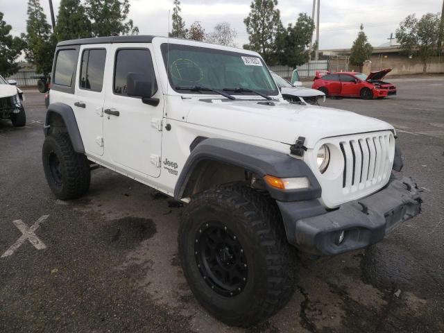 1C4HJXDG3JW180492 - 2018 JEEP WRANGLER U SPORT Білий фото 4